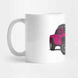 Toyota 4Runner Pink Mug